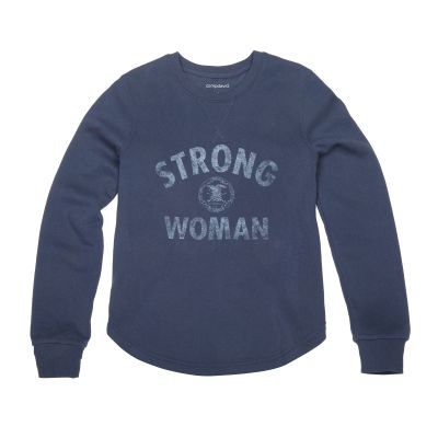 strong-nra-woman-crewneck-fleee