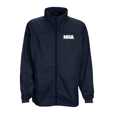 NRA Men's Full Zip Lightweight Hooded Jacket